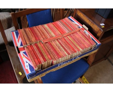 A box of vintage English Town guide books