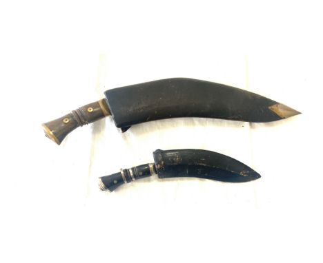 2 vintage gurkha knives 