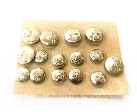 Selection of vintage cap badges 