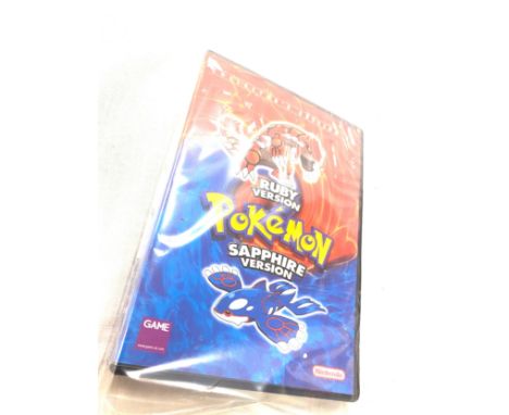 Nintendo Pokemon Ruby and Pokemon sapphire version 2003, collector edition game 