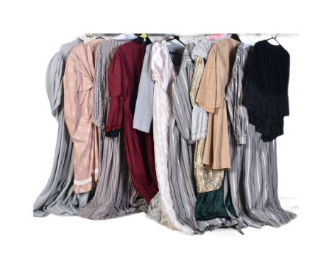A collection of ten vintage 20th century women&rsquo;s dresses, used as costumes in theatrical productions &amp; performances