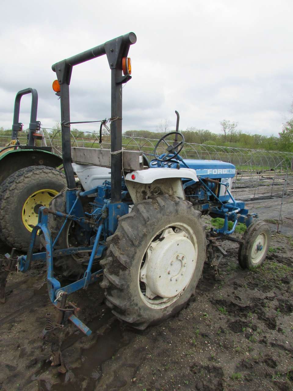 Ford 1710 Tractor Series 417 Plow Attachment, PTO, Kiki Diesel Engine