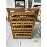 20th cent. Pine apple rack. 24ins. x 36ins.