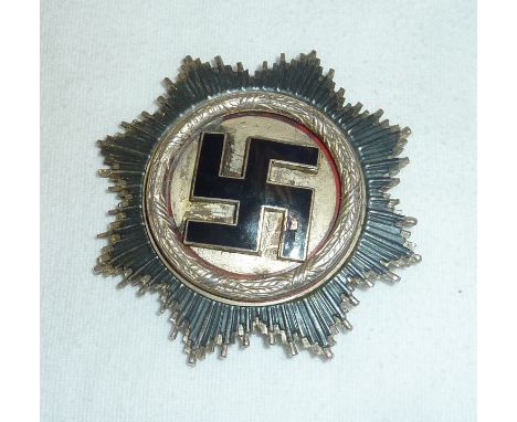 German silver cross (damage to enamel)