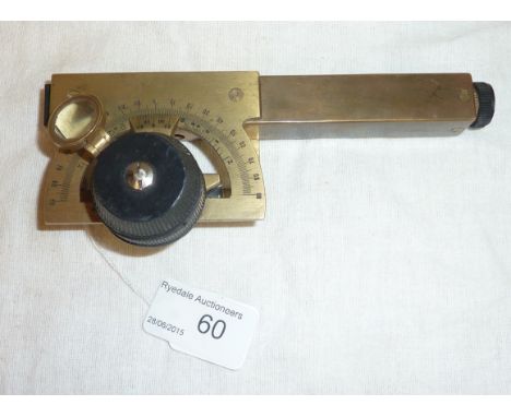 Lawrence & Mayo London MkII 1941 SN01137 brass leveling tool