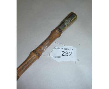 Royal Flying Corp officer's bamboo swagger stick