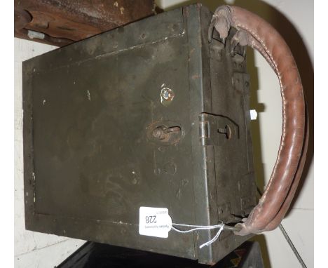 WWII period Italian Breda machine gun magazine with original metal interior slides
