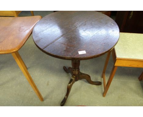 Georgian oak tripod table