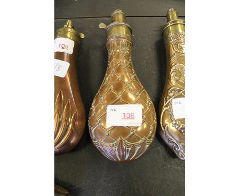 Copper powder flask