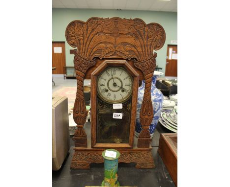 American 'Gingerbread' shelf clock