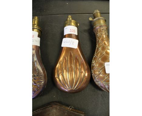 Copper powder flask
