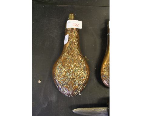 Copper powder flask