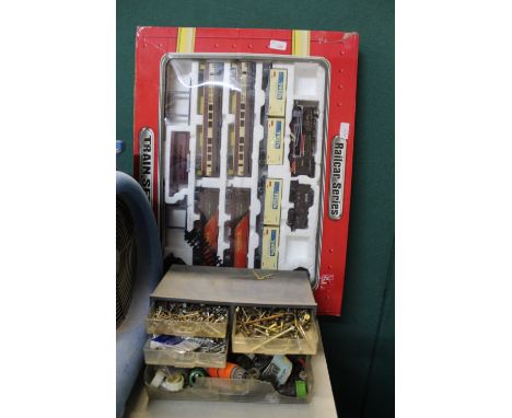 1:87 scale train set