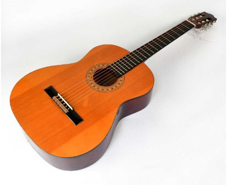 HOHNER; a model MC-05 acoustic guitar, with soft case.Condition Report: - Please note that this lot is not suitable for our i