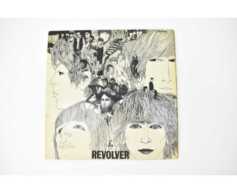 THE BEATLES; 'Revolver' on yellow/black Parlophone, Matrix Side 2 606-1 featuring the withdrawn mix of 'Tomorrow Never Knows'