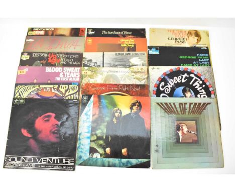 Fifteen albums comprising eleven by Georgie Fame including 'Seventh Son', 'Right Now', 'Going Home', 'The Two Faces of Fame',