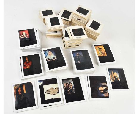 † RAY PALMER; a collection of Polaroid test shots, slides, film strips. etc relating to various artists including Alice Coope