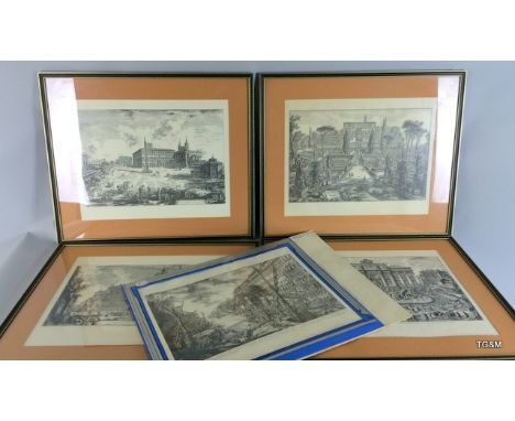 5 Architectural prints