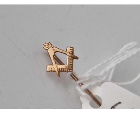 A masonic stick pin