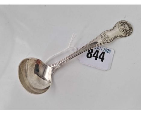 A Victorian Exeter cream ladle with shell decoration, 1838 by FP