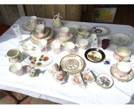 *Various ceramics including Royal Worcester.