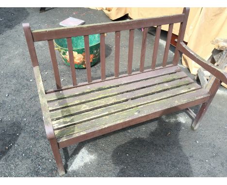 A Garden bench.