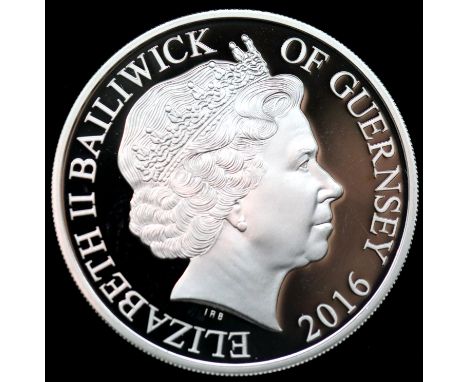 Guernsey Battle of Hastings silver proof coin, boxed and encapsulated with certificate. P&amp;P Group 1 (£14+VAT for the firs