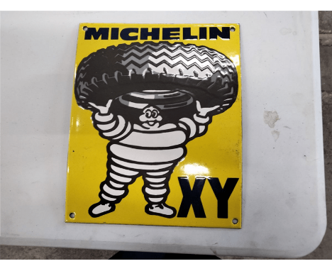 MICHELIN ENAMEL SIGN