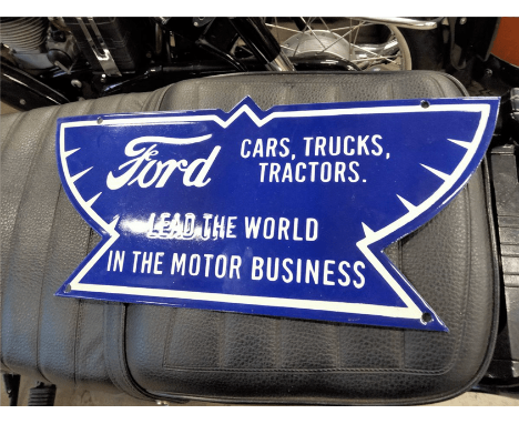 FORD ENAMEL SIGN