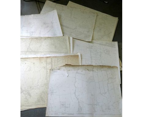Thirty single sheet Ordnance Survey maps for the South Eastern or Reigate Division in the County of Surrey, with various publ
