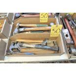 Lot-Claw Hammers and Mallets in (2) Boxes