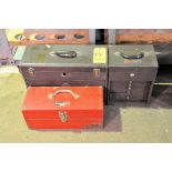 Lot-(3) Various Toolboxes