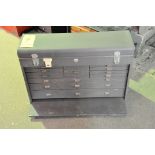 26" 11-Drawer Flip-Top Machinist Toolbox