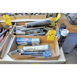 Lot-Grease Guns and Caulk Guns in (2) Boxes