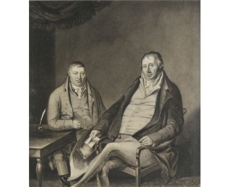 *Ward (William, 1766-1826). A Visit to the Boarding School, published J.R.Smith, Decr. 28, 1789, uncoloured mezzotint after G