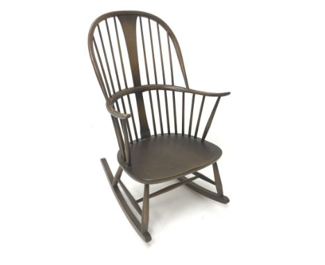  Ercol Chairmakers rocking chair, W60cm   - Condition Report 