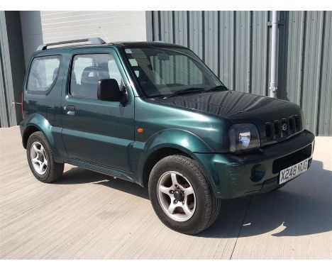 2001 Suzuki Jimny 1.3 JLX 3dr. Petrol, Manual, 4 Wheel Drive. Only 66571 miles, 4 seats. From a local estate. One key, no log