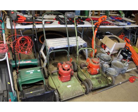 Two Haytorette rotary mowers for spares and repairs