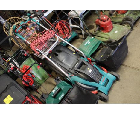 A Bosch electric rotary mower