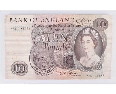 Forty-five consecutive Series "C" Portrait Issue (January 1967), Ten Pounds banknotes, brown, 150 x 93mm, signature J.S. Ford