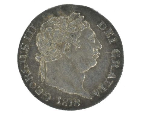 Selection of high grade historic silver and copper coinage to include King George III, Penny, 1818, Laureate head r. date bel