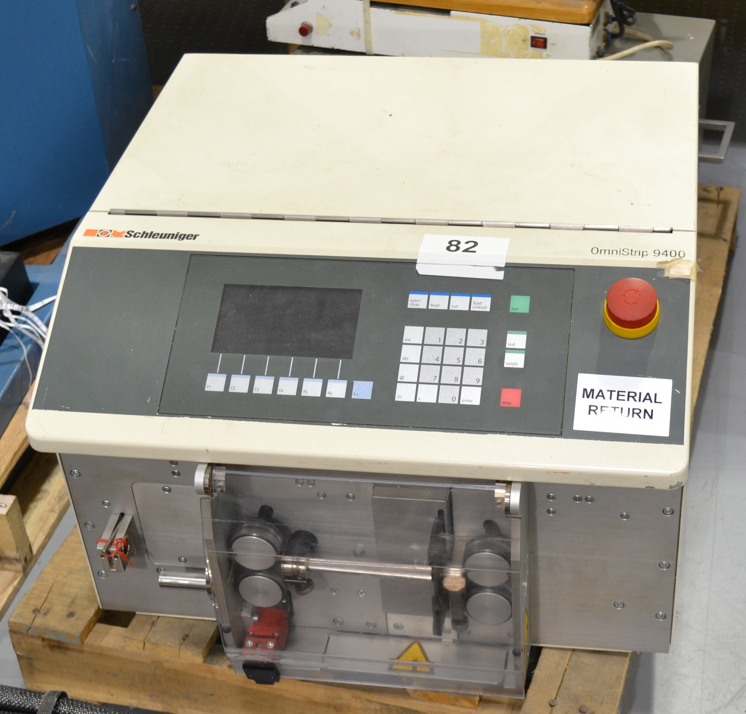 Schleuniger Model OmniStrip 9400 Automatic Wire Cutting & Stripping