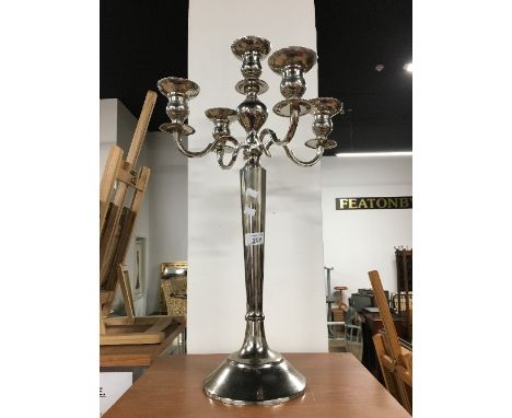 LARGE 5 BASKET CANDLESTICK