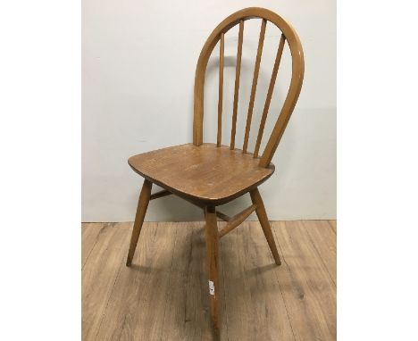 ERCOL WINDSOR CHAIRS X 5