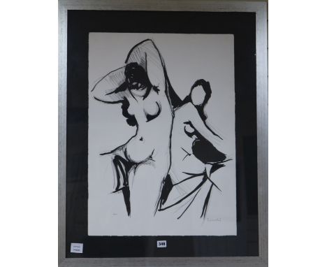 Paolo Frosecchi b.1924,limited edition printNudesigned, 39/10070 x 50cm.