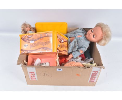 A QUANTITY OF ASSORTED DOLLS, to include two Palitoy Pippa dolls, two Matchbox Suky dolls Tennis Player, No.LP-3, with dress 