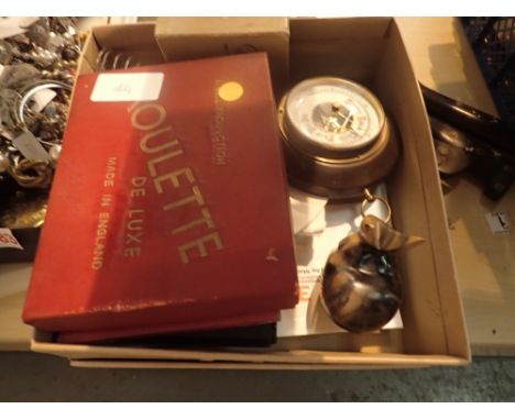 Collectors lot icluding slide rules Flowsafe gauge barometer photographs of aircraft etc