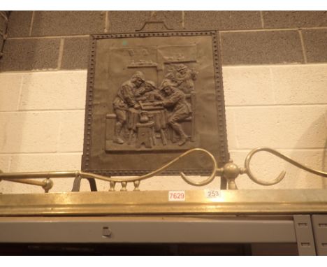 Brass fire fender and brass fireguard