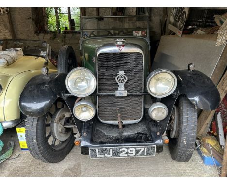 1930 Alvis TJ 12/50 DHC Registration number LJ 2971 Chassis number 8624 Engine number 9095 Cross &amp; Ellis body Green over 