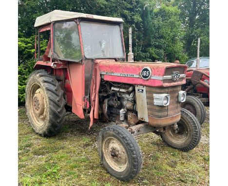 A Massey-Ferguson 165 tractor, we understand this has a water pump issue, no documents Please note: You are reminded under ou